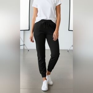 Victoria's Secret Black Velour Jogger Pants xs